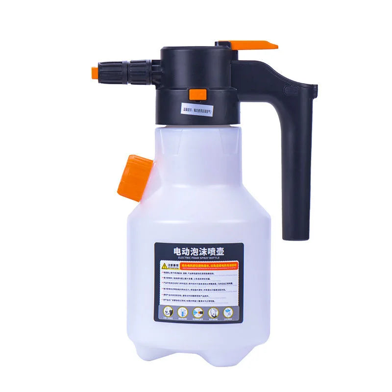 Pistolet Mousse Électrique 2L | Lavage Voiture Sans Contact | Rechargeable USB