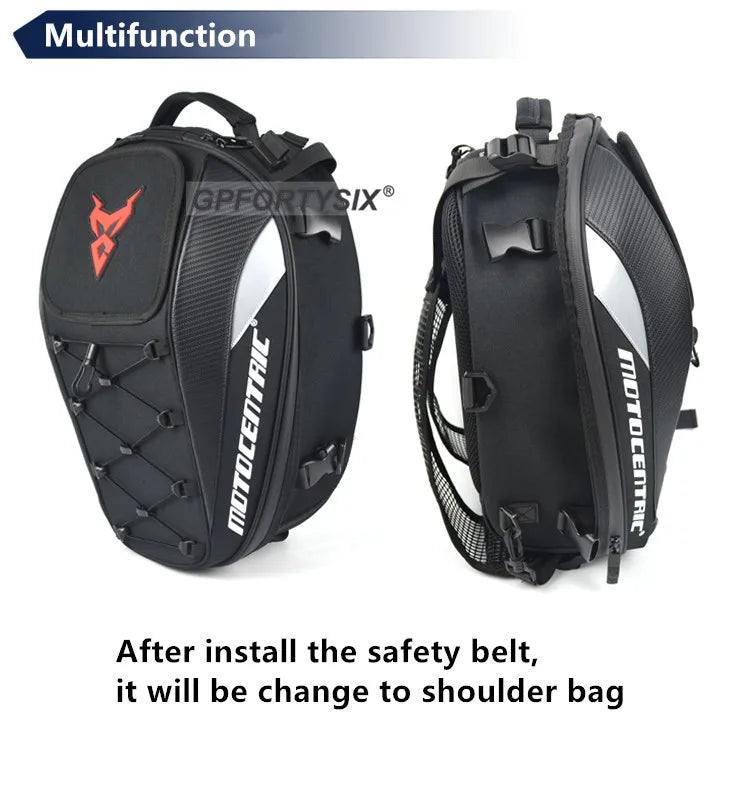 Sac Moto Imperméable Grande Capacité | Sacoche & Sac à Dos | Tous Types de Motos