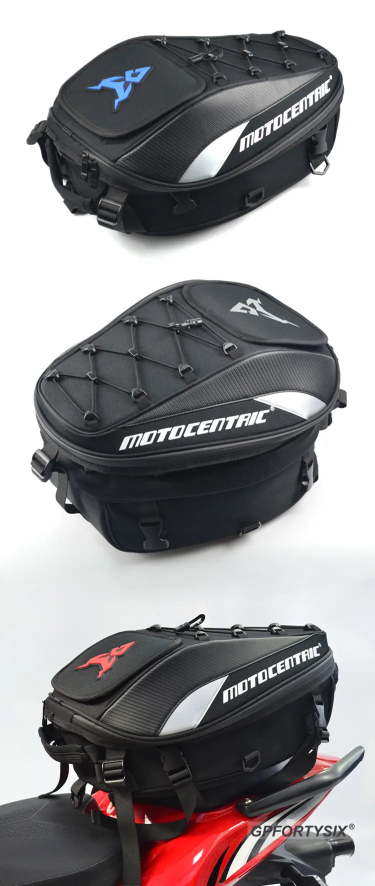 Sac Moto Imperméable Grande Capacité | Sacoche & Sac à Dos | Tous Types de Motos