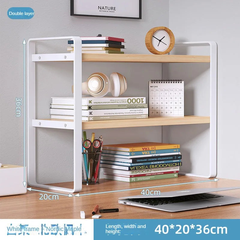 Étagère de Bureau | Rangement Livres & Accessoires | Maison & Bureau