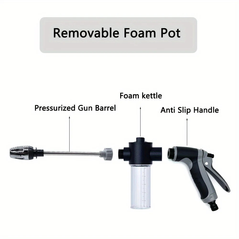 Pistolet Lavage Haute Pression | Nettoyage Rapide & Efficace | Voiture & Extérieur