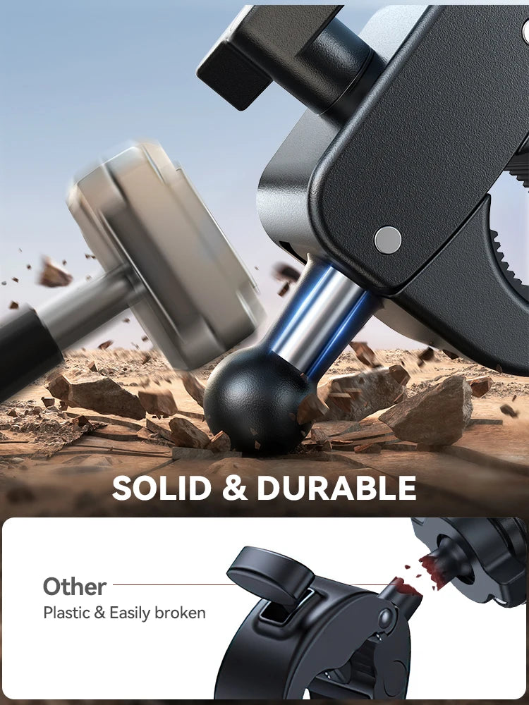 Support Téléphone Moto Joyroom | Anti-Vibrations | 4,7–7" | Guidon