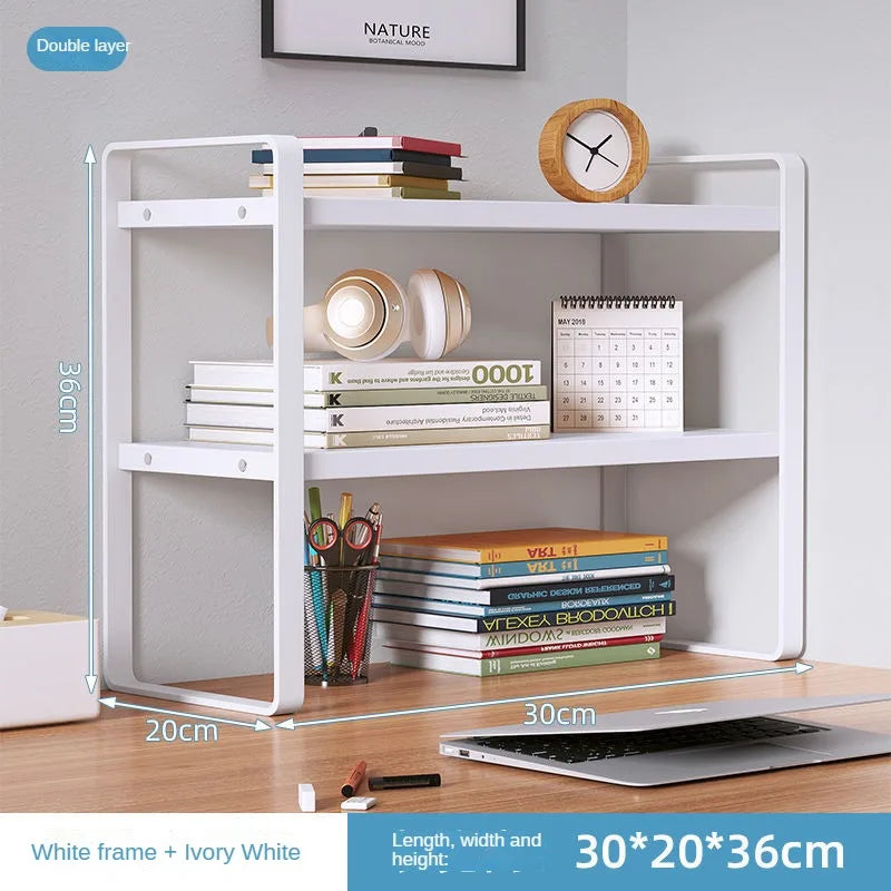 Étagère de Bureau | Rangement Livres & Accessoires | Maison & Bureau