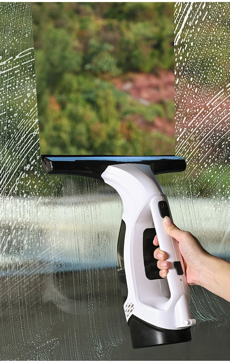 Nettoyeur de Vitres Électrique Sans Fil | Rechargeable | Résultat Sans Traces