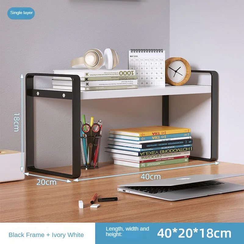 Étagère de Bureau | Rangement Livres & Accessoires | Maison & Bureau