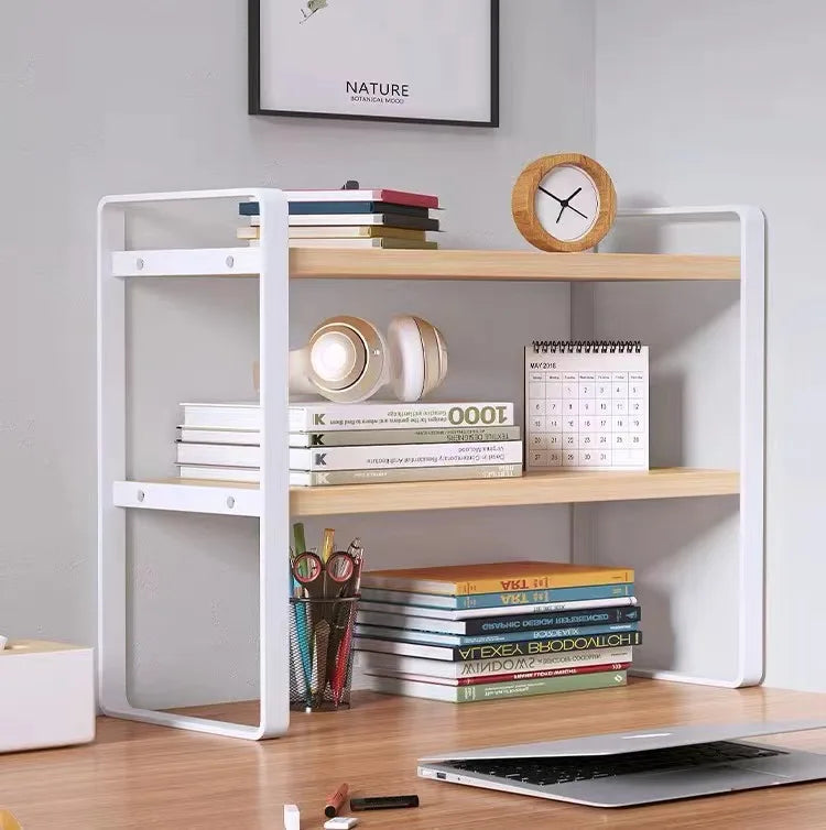 Étagère de Bureau | Rangement Livres & Accessoires | Maison & Bureau