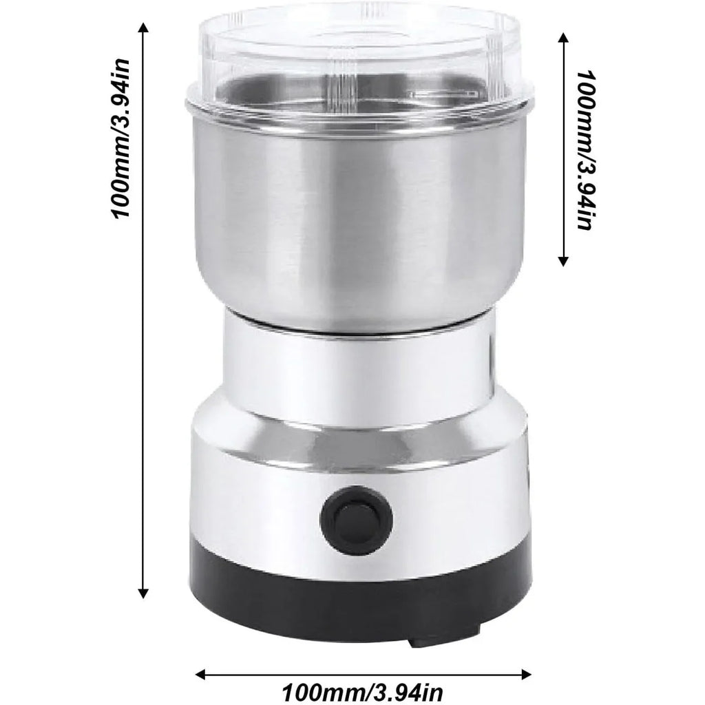 Moulin à Café Électrique Multifonction | Inox | Café, Épices, Graines & Noix
