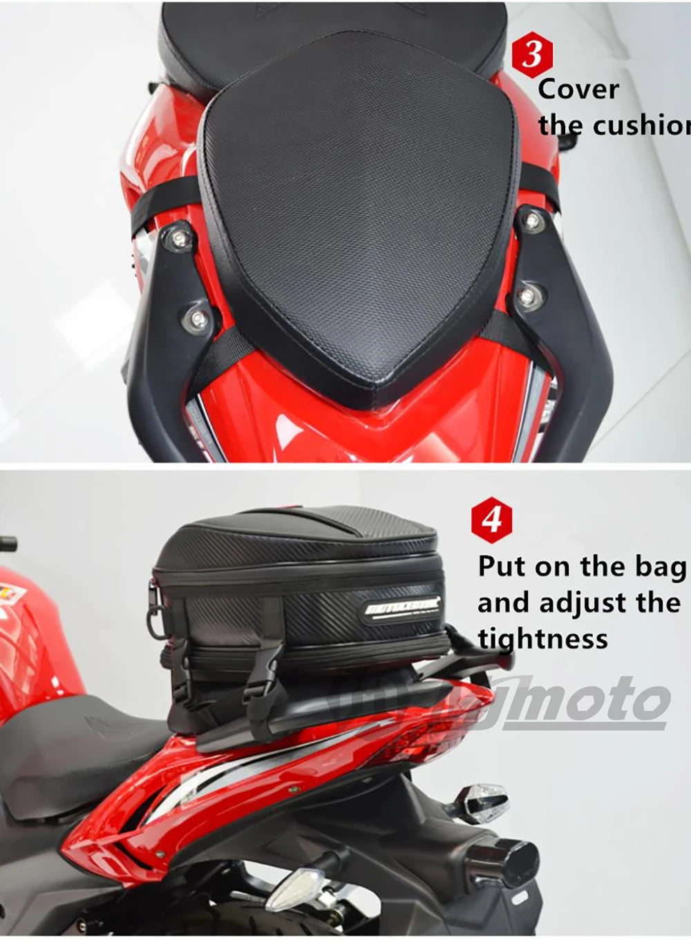Sac Moto Imperméable Grande Capacité | Sacoche & Sac à Dos | Tous Types de Motos