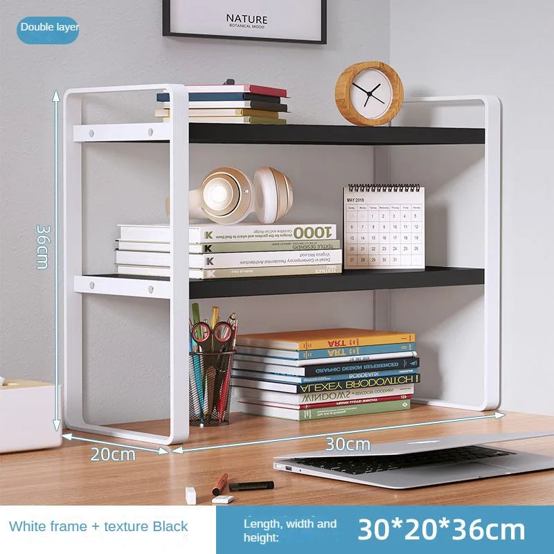 Étagère de Bureau | Rangement Livres & Accessoires | Maison & Bureau