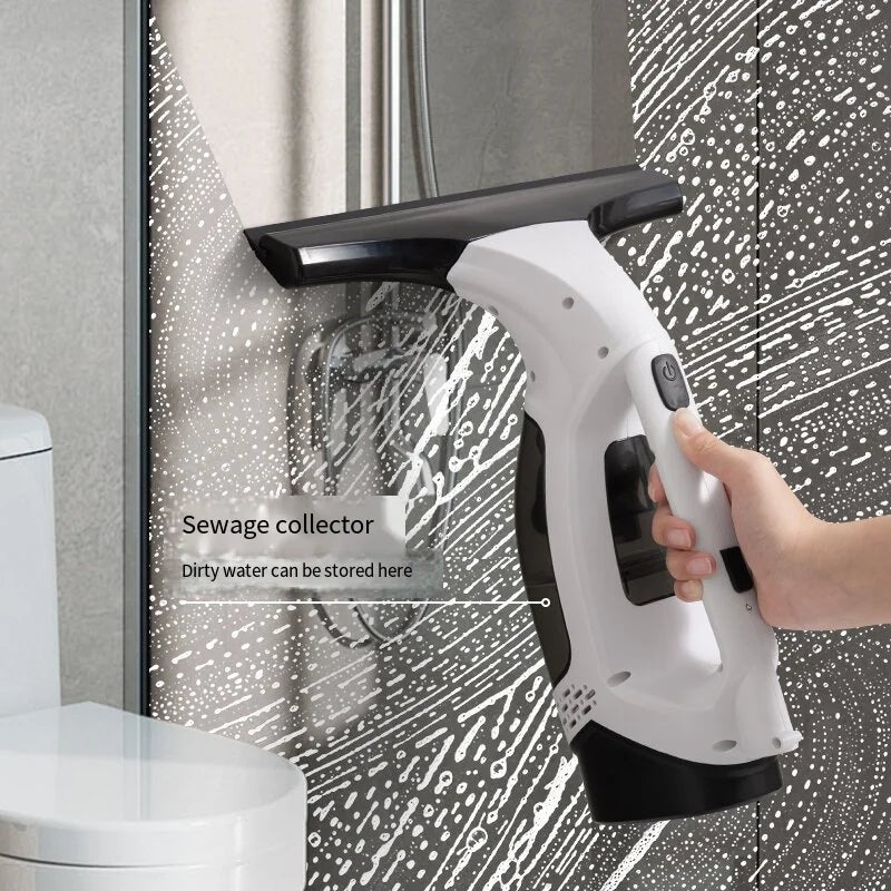 Nettoyeur de Vitres Électrique Sans Fil | Rechargeable | Résultat Sans Traces