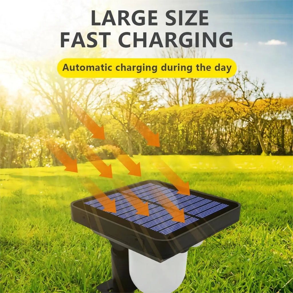 Lampe Solaire Camping LED | 3 Modes | Rechargeable USB & Solaire | Urgence