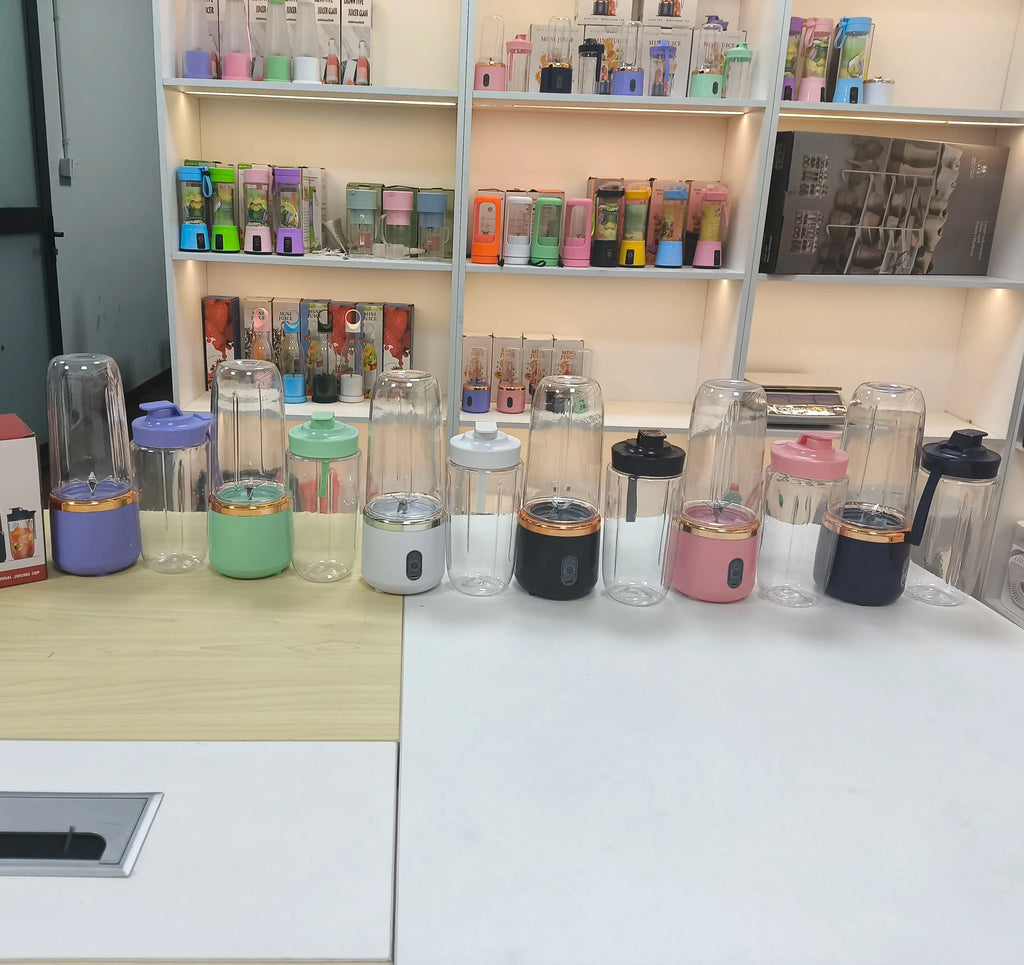 Blender USB Portable 400ml | 6 Couleurs | Smoothies & Milkshakes À Emporter