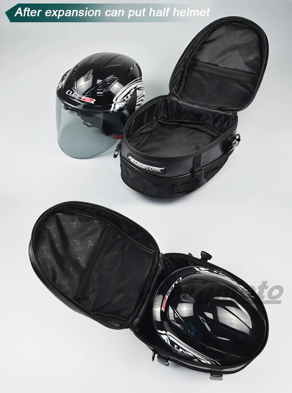 Sac Moto Imperméable Grande Capacité | Sacoche & Sac à Dos | Tous Types de Motos