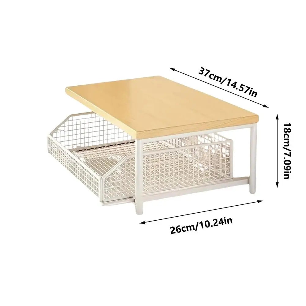 Étagère Cuisine 2 Niveaux | Organisateur Compact | Maison & Salle de Bain