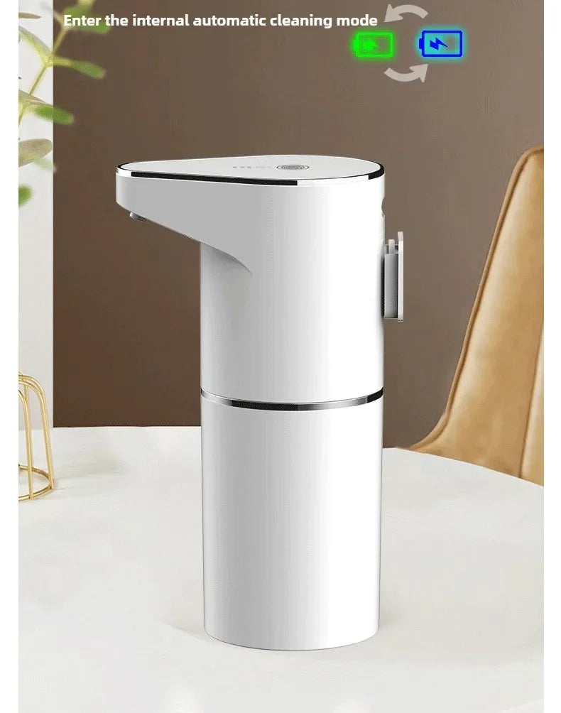 Distributeur de Savon Automatique Sans Contact | Rechargeable USB-C | Cuisine & Salle de Bain