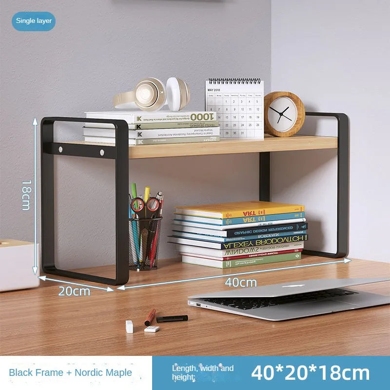 Étagère de Bureau | Rangement Livres & Accessoires | Maison & Bureau