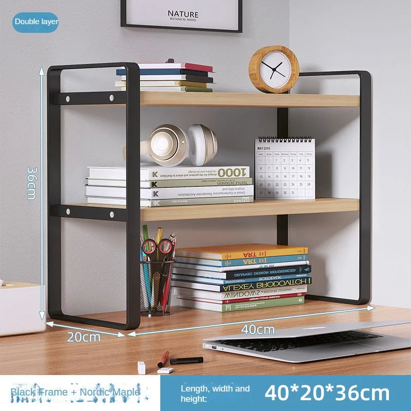 Étagère de Bureau | Rangement Livres & Accessoires | Maison & Bureau