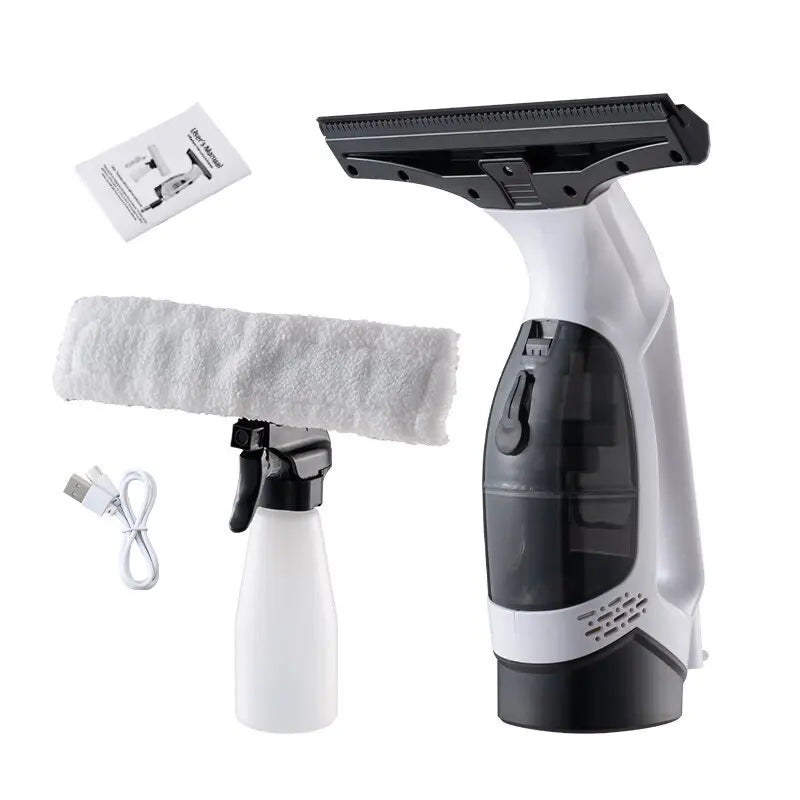 Nettoyeur de Vitres Électrique Sans Fil | Rechargeable | Résultat Sans Traces