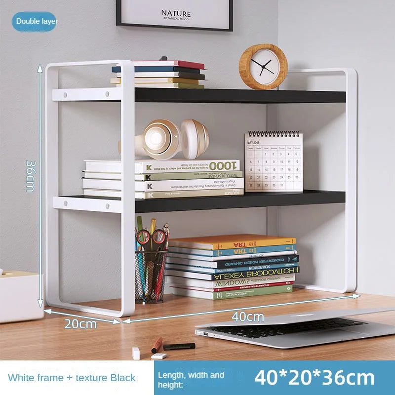 Étagère de Bureau | Rangement Livres & Accessoires | Maison & Bureau