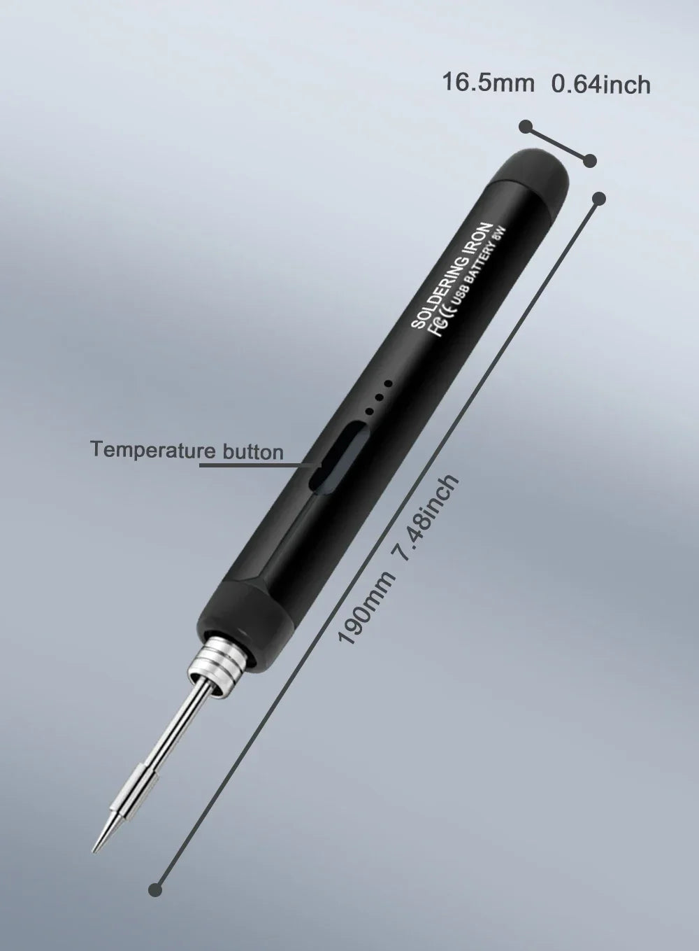 Fer à Souder USB Sans Fil | Réglable 300-450°C | Kit Professionnel