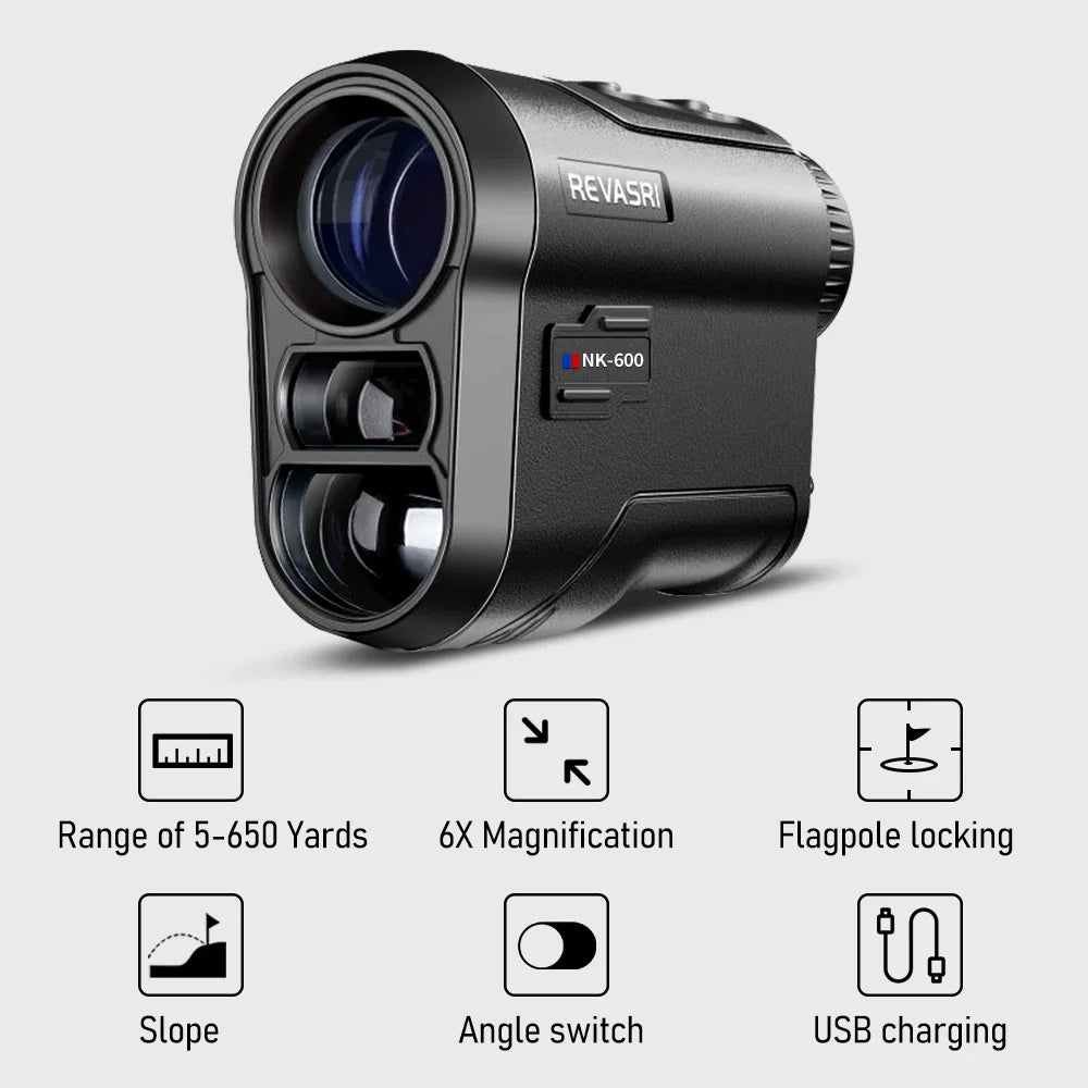 Télémètre Laser Golf 600M/1000M | Professionnel | Rechargeable USB-C