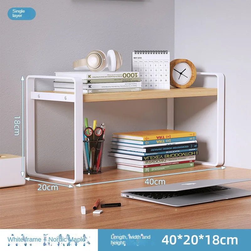 Étagère de Bureau | Rangement Livres & Accessoires | Maison & Bureau
