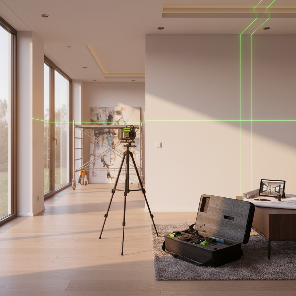 Niveau Laser 4D mise en scène luxueuse